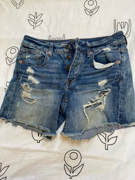 American Eagle Outfitters Pants - American Eagle Outfitters Stretch Tomgirl Denim Shorts